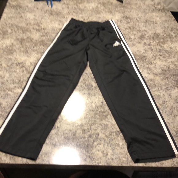 adidas Other - Black/white boys adidas jogging pants